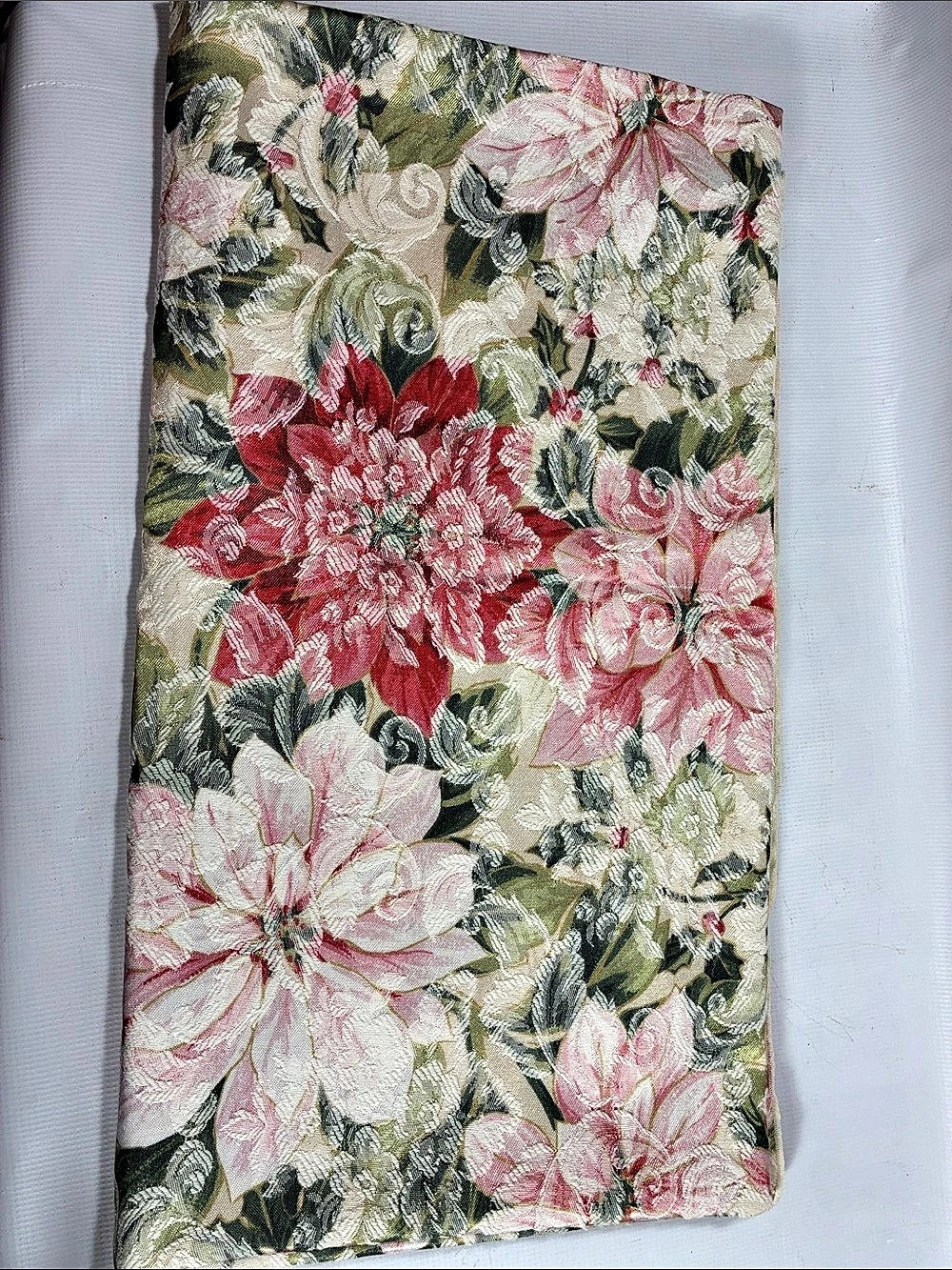 Poinsettia tablecloth rectangular